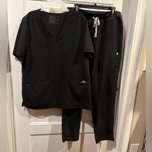 Black Figs scrub set. XXL/XLT.